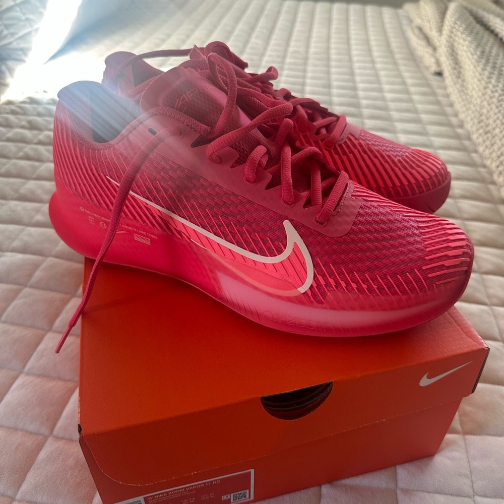 Nike Pink Tennis hard court shoes